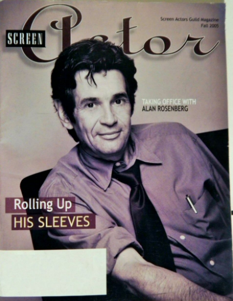 SCREEN ACTOR magazine side cover Fall 2005