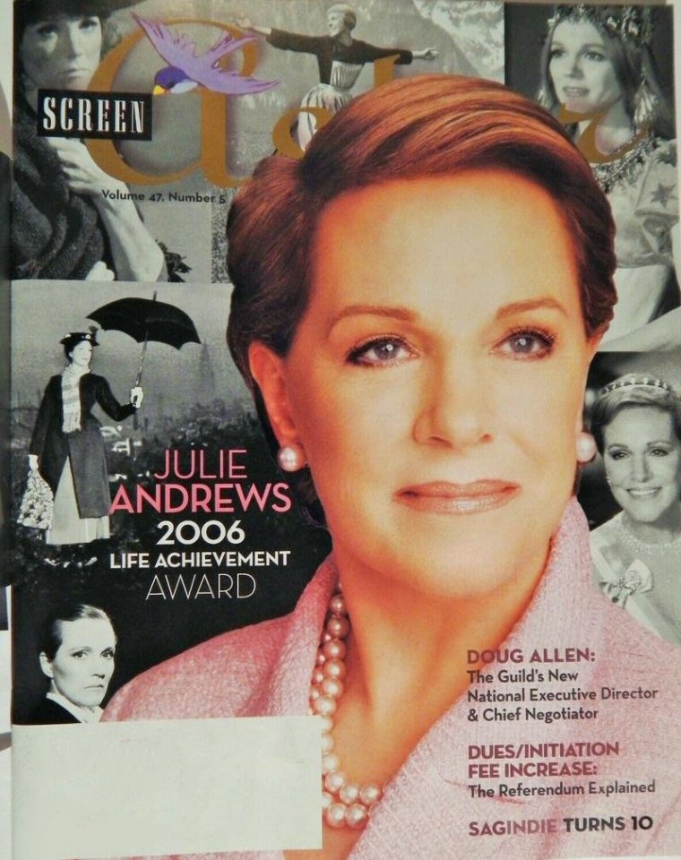 SCREEN ACTOR magazine side cover  Vol 47 No  5 Winter 2006