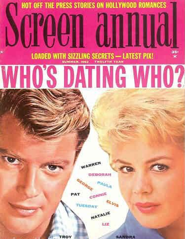 SCREEN ANNUAL (1950 SKYE) magazine side cover Issue 12   1962