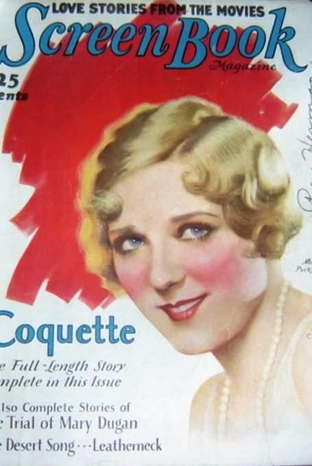 SCREEN BOOK magazine side cover August 1929