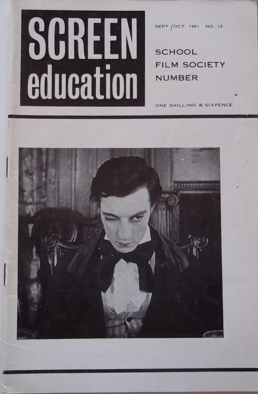 SCREEN EDUCATION (Au) magazine side cover Issue 10  September/October 1961