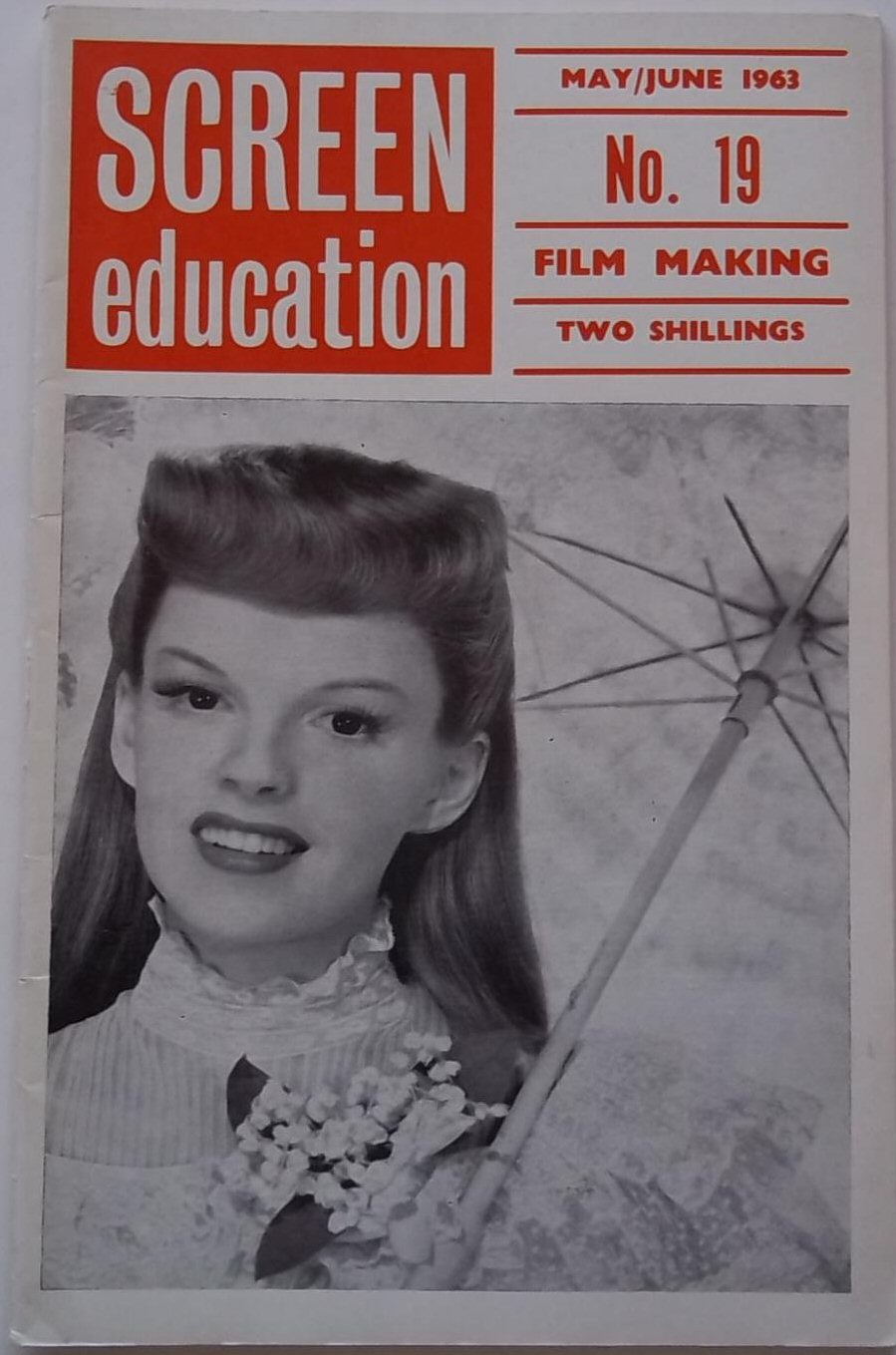 SCREEN EDUCATION (Au) magazine side cover Issue 19  May/June 1963