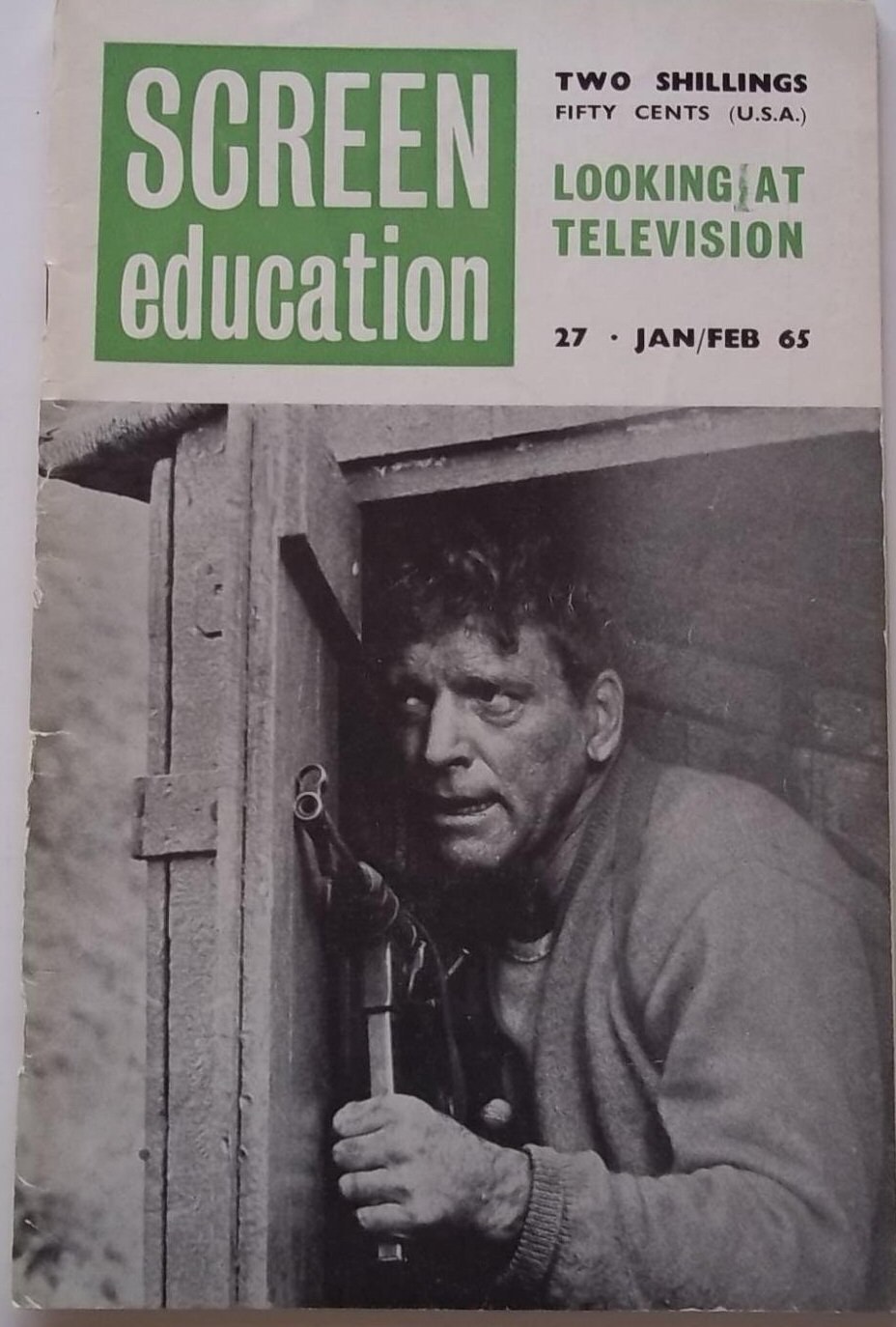 SCREEN EDUCATION (Au) magazine side cover Issue 27  January/February 1965