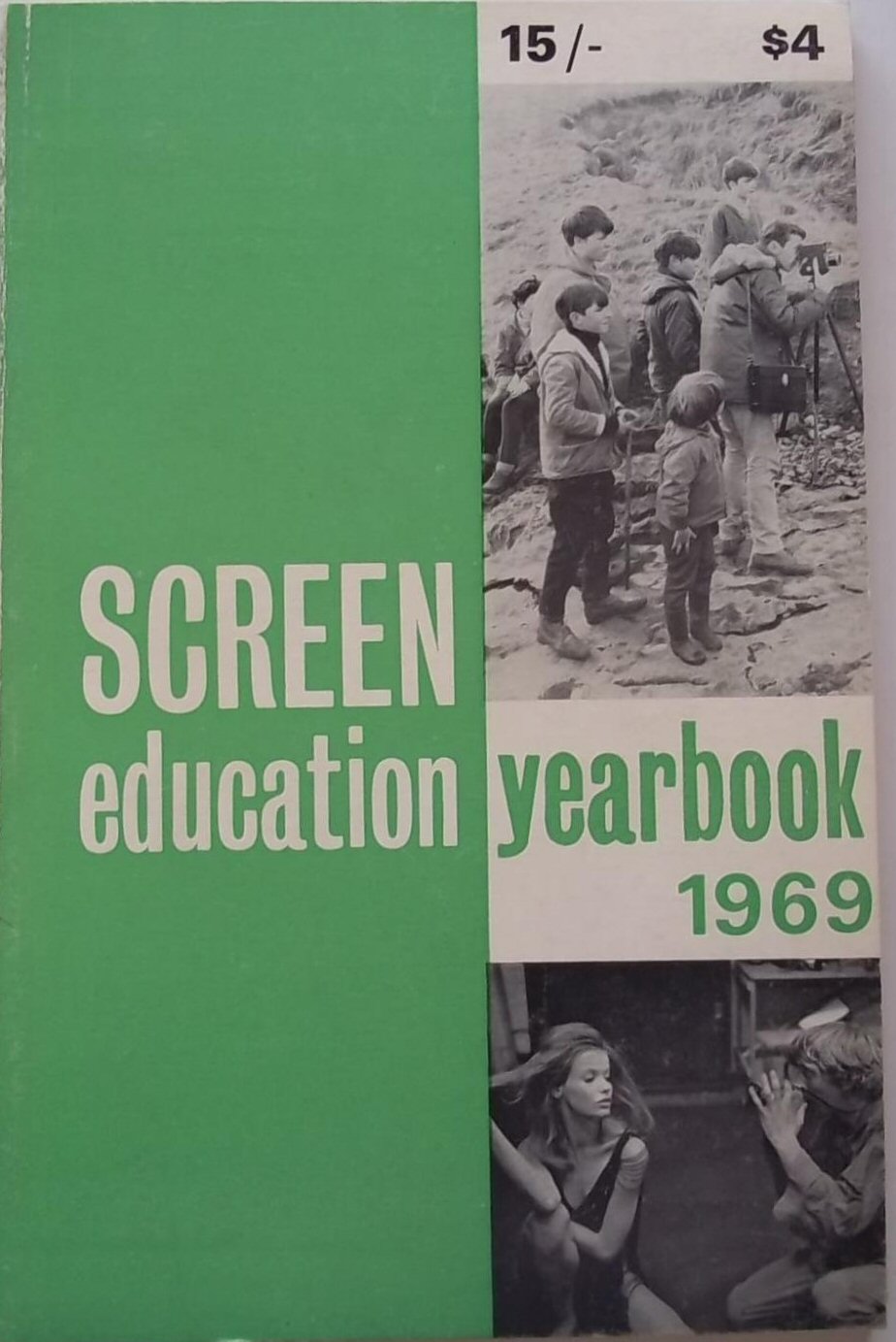 SCREEN EDUCATION (Au) magazine side cover  Yearbook   1969