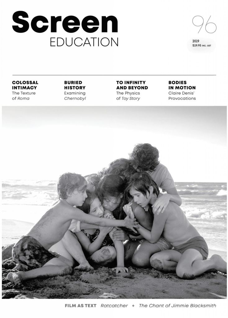 SCREEN EDUCATION (Au) magazine side cover Issue 96   2019