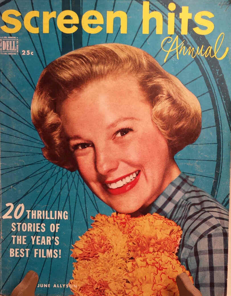 SCREEN HITS ANNUAL magazine side cover Issue 4  1949