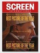 SCREEN INTERNATIONAL magazine cover  February 2025