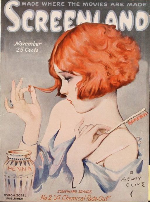 SCREENLAND magazine side cover November 1922