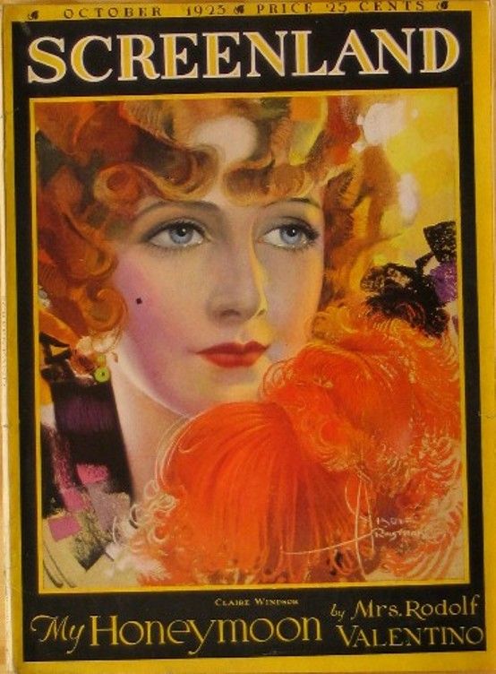 SCREENLAND magazine side cover October 1923