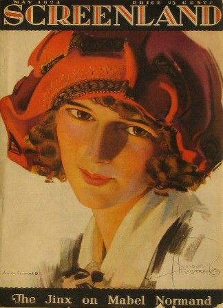SCREENLAND magazine side cover May 1924