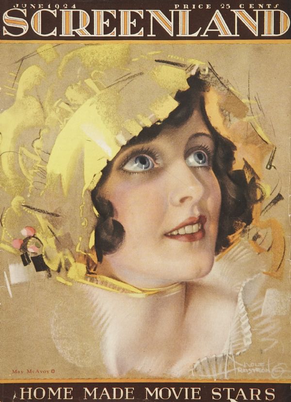 SCREENLAND magazine cover June 1924