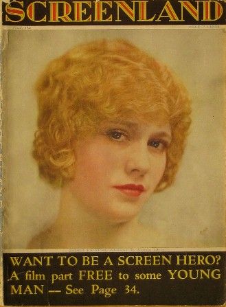 SCREENLAND magazine side cover July 1925
