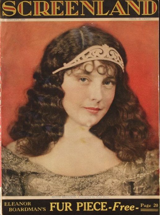 SCREENLAND magazine side cover January 1926