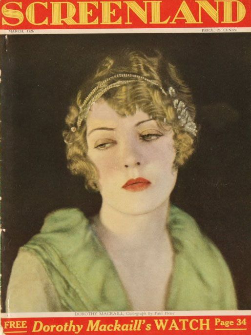 SCREENLAND magazine cover March 1926