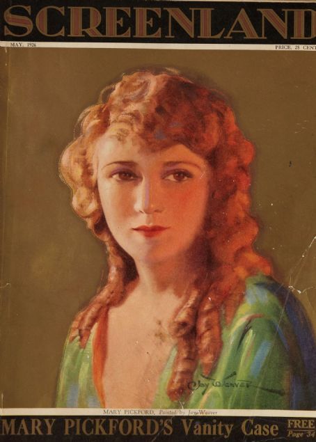 SCREENLAND magazine cover May 1926