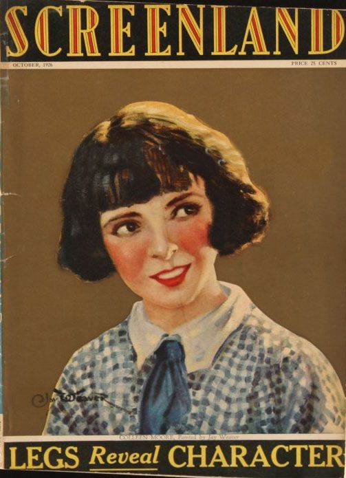 SCREENLAND magazine cover October 1926