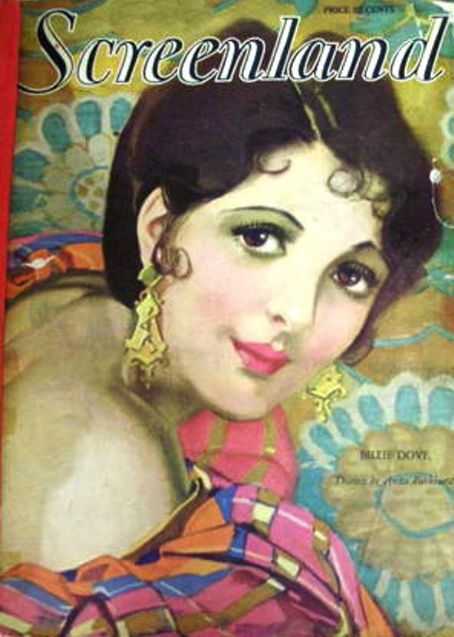 SCREENLAND magazine cover November 1927