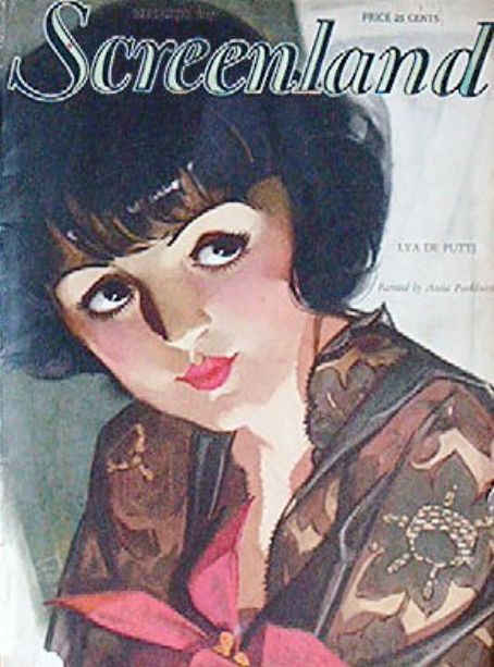 SCREENLAND magazine side cover December 1927