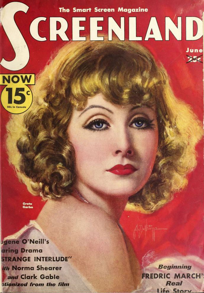 SCREENLAND magazine side cover June 1932