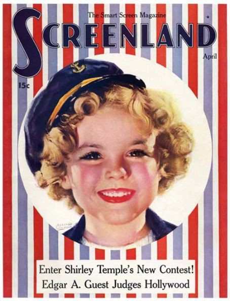 SCREENLAND magazine side cover April 1936