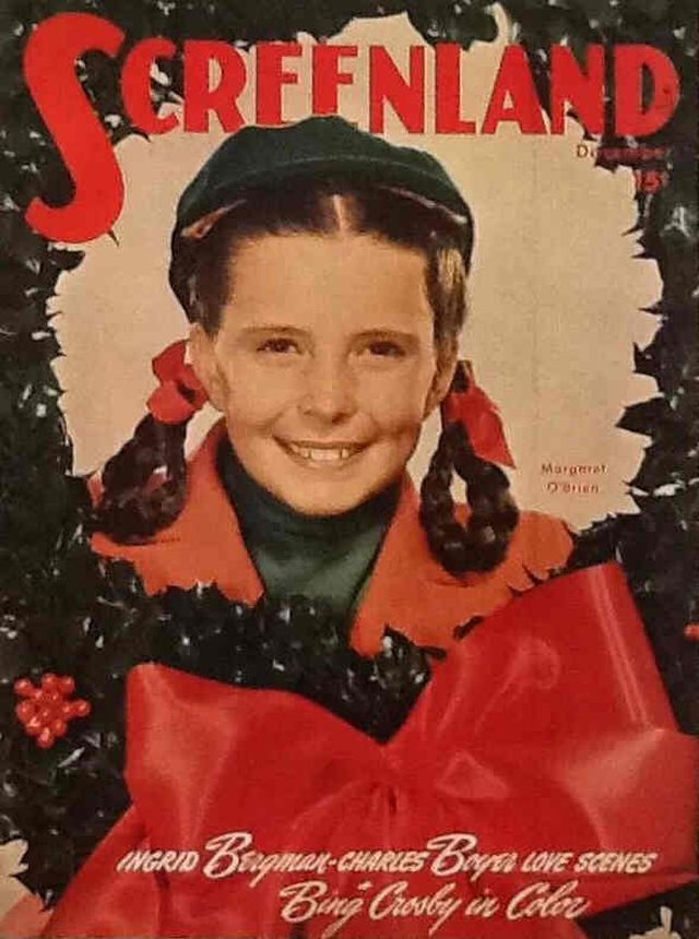 SCREENLAND magazine side cover December 1946