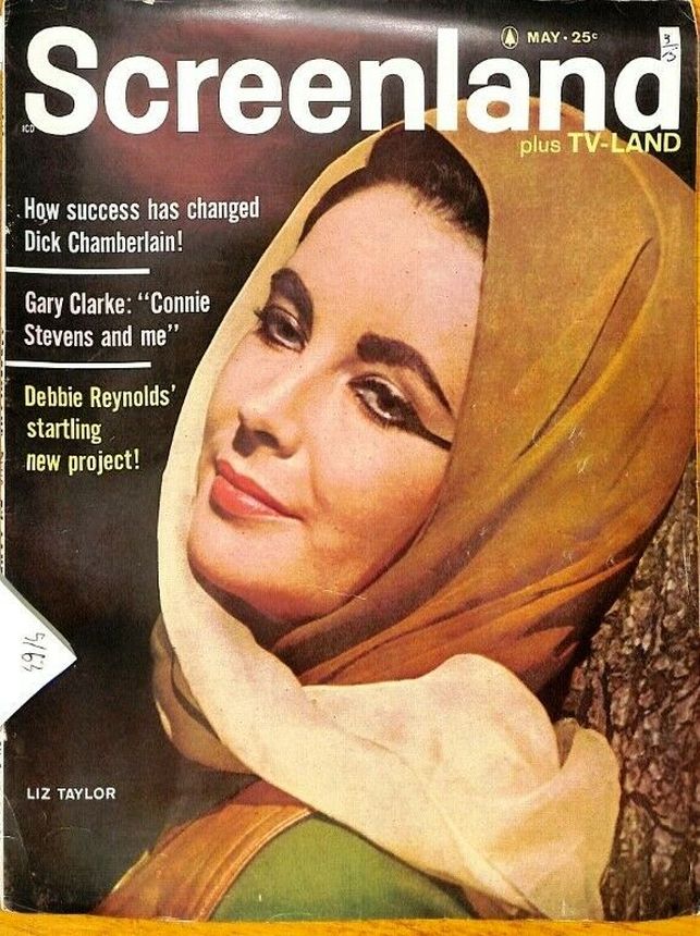 SCREENLAND magazine side cover May 1963