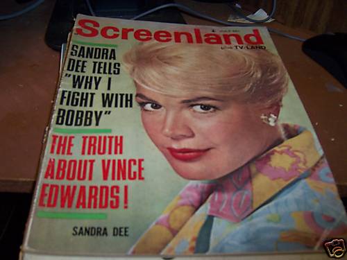 SCREENLAND magazine side cover July 1963