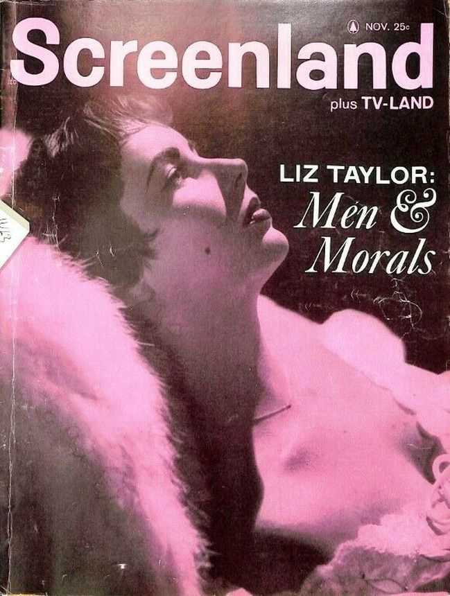 SCREENLAND magazine cover November 1963