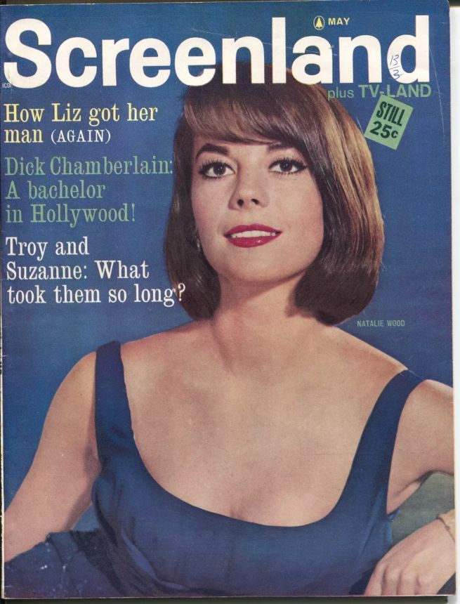 SCREENLAND magazine side cover May 1964