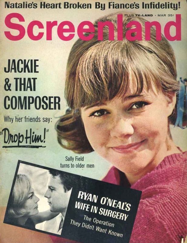 SCREENLAND magazine side cover March 1966