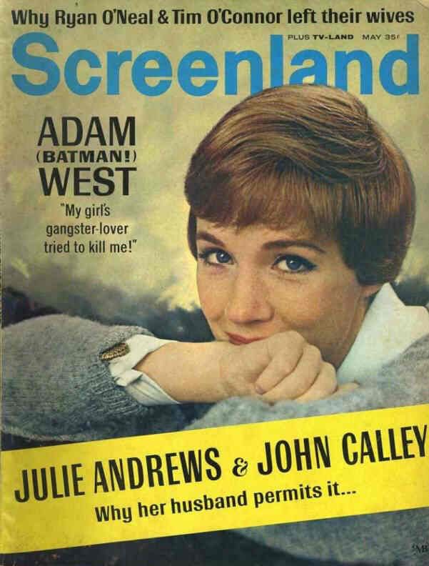 SCREENLAND magazine side cover May 1966