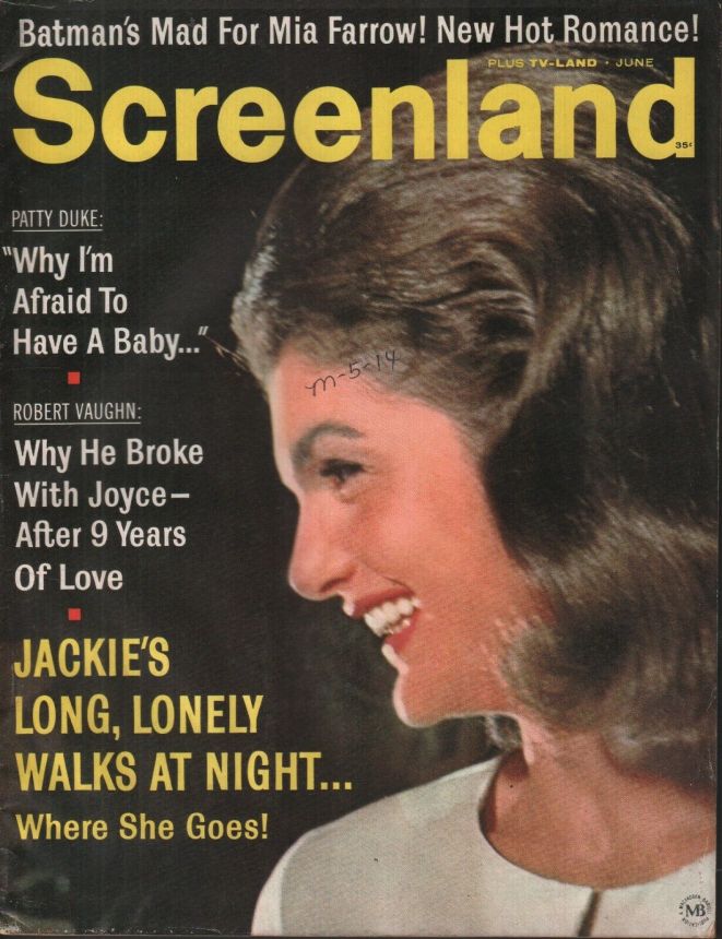 SCREENLAND magazine side cover June 1966
