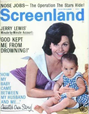 SCREENLAND magazine side cover November 1966