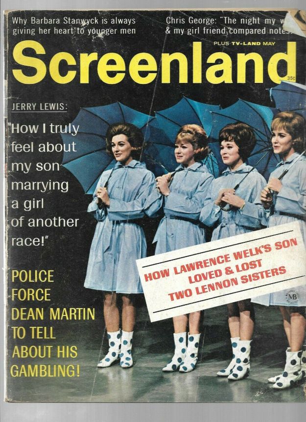 SCREENLAND magazine side cover May 1967