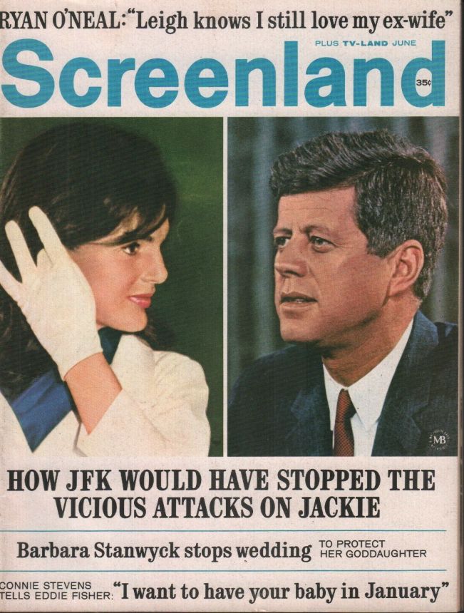 SCREENLAND magazine side cover June 1967