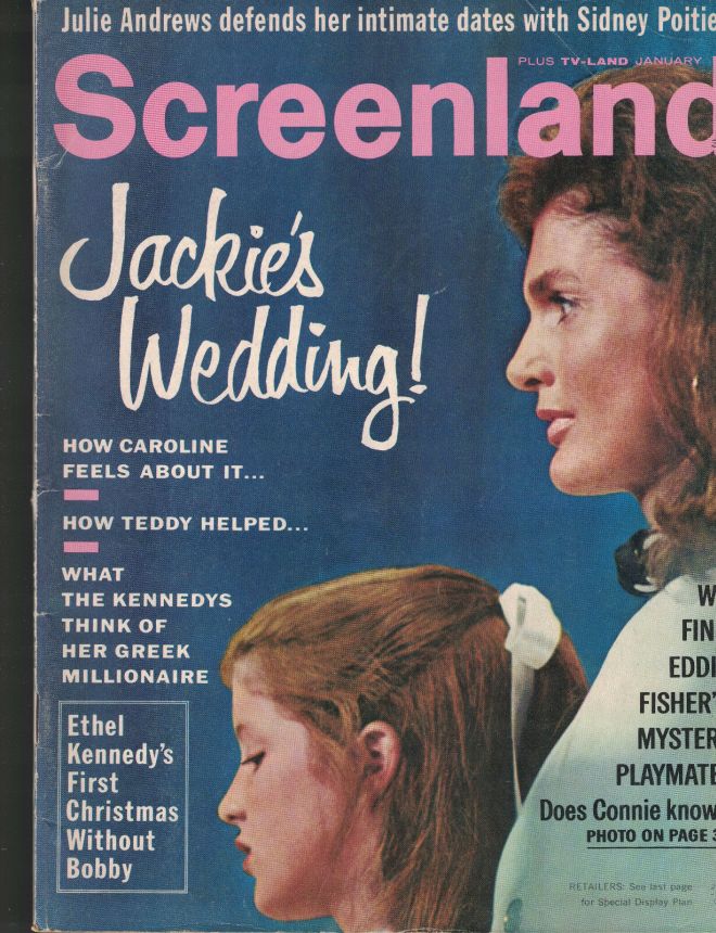 SCREENLAND magazine side cover January 1969