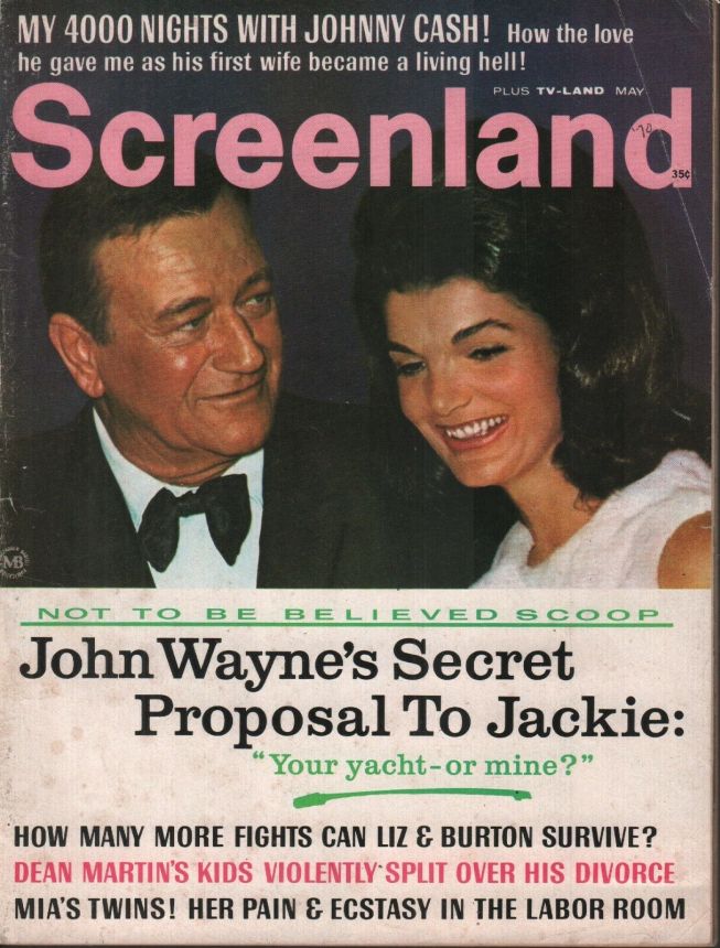 SCREENLAND magazine side cover May 1970