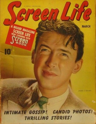 SCREEN LIFE (FAWCETT) magazine side cover March 1940