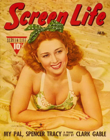 SCREEN LIFE (FAWCETT) magazine side cover July 1940