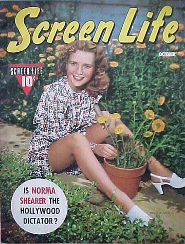 SCREEN LIFE (FAWCETT) magazine side cover October 1940