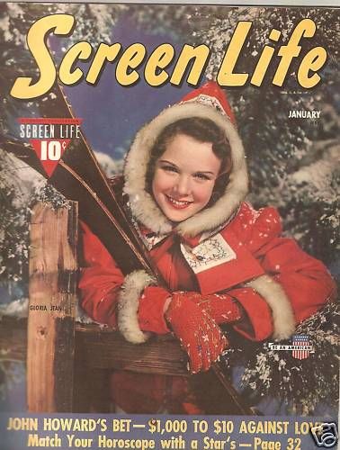 SCREEN LIFE (FAWCETT) magazine side cover January 1941