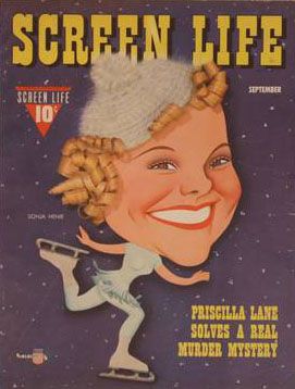 SCREEN LIFE (FAWCETT) magazine side cover September 1941