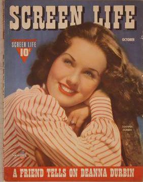 SCREEN LIFE (FAWCETT) magazine side cover October 1941