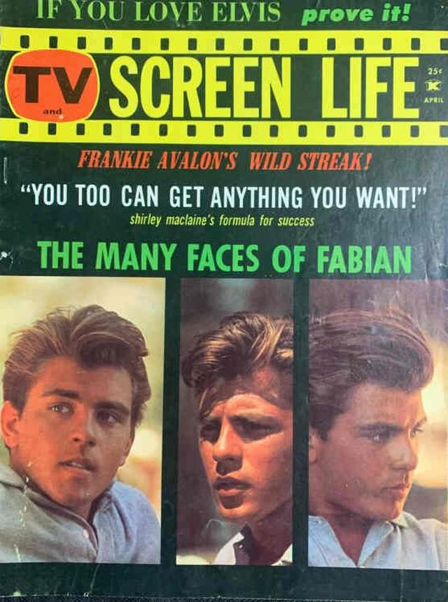 SCREEN LIFE magazine side cover  April 1960