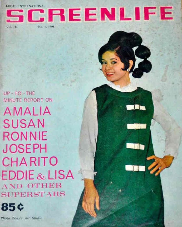 SCREENLIFE magazine side cover  Vol 3 No  1   1968