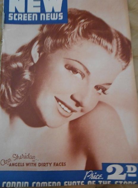 NEW SCREEN NEWS magazine side cover 18 March 1939
