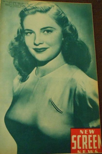 NEW SCREEN NEWS magazine side cover  Vol 3 # 39 8 March 1941