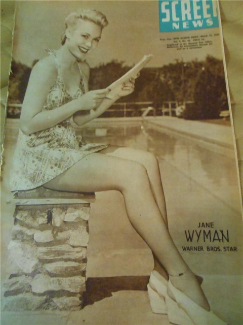 NEW SCREEN NEWS magazine side cover  Vol 3 # 40 15 March 1941