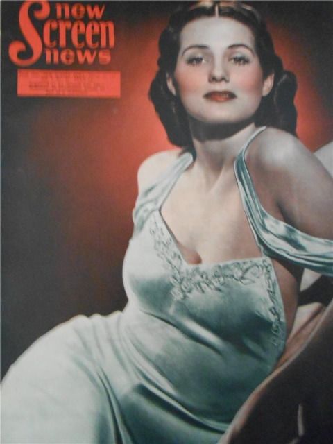 NEW SCREEN NEWS magazine side cover  Vol 3 # 41 22 March 1941