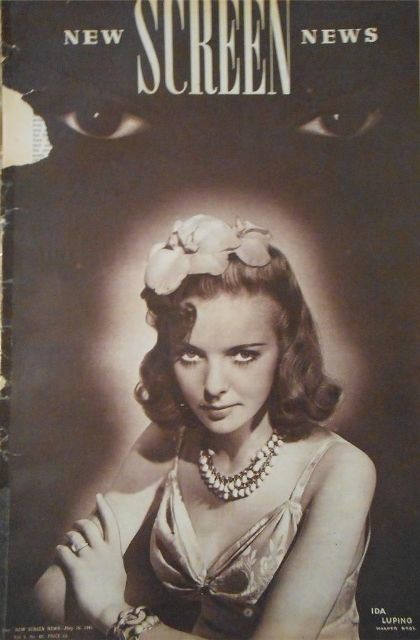 NEW SCREEN NEWS magazine side cover  Vol 3 # 49 10 May 1941